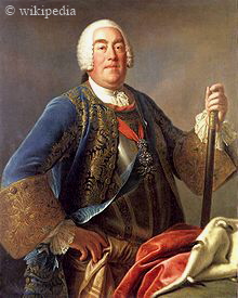 August III., gemalt von Pietro Antonio Rotari, 1755 - Für eine größere Darstellung auf das Bild klicken August III., gemalt von Pietro Antonio Rotari, 1755 - Für eine größere Darstellung auf das Bild klicken