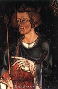 Portrait in der Westminster Abbey von Edward I. Portrait in der Westminster Abbey von Edward I.