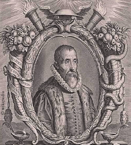 Justus Lipsius, niederländischer Rechtsphilosoph und Philologe Justus Lipsius, niederländischer Rechtsphilosoph und Philologe